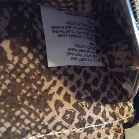 Steve Madden Pewter Zip Clutch Wristlet Wallet - Picture 6 of 6